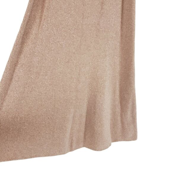 1.STATE Womens SIZE M Pink Sleeveless Shift Dress Mock Neck Shimmer Metallic - Picture 5 of 11